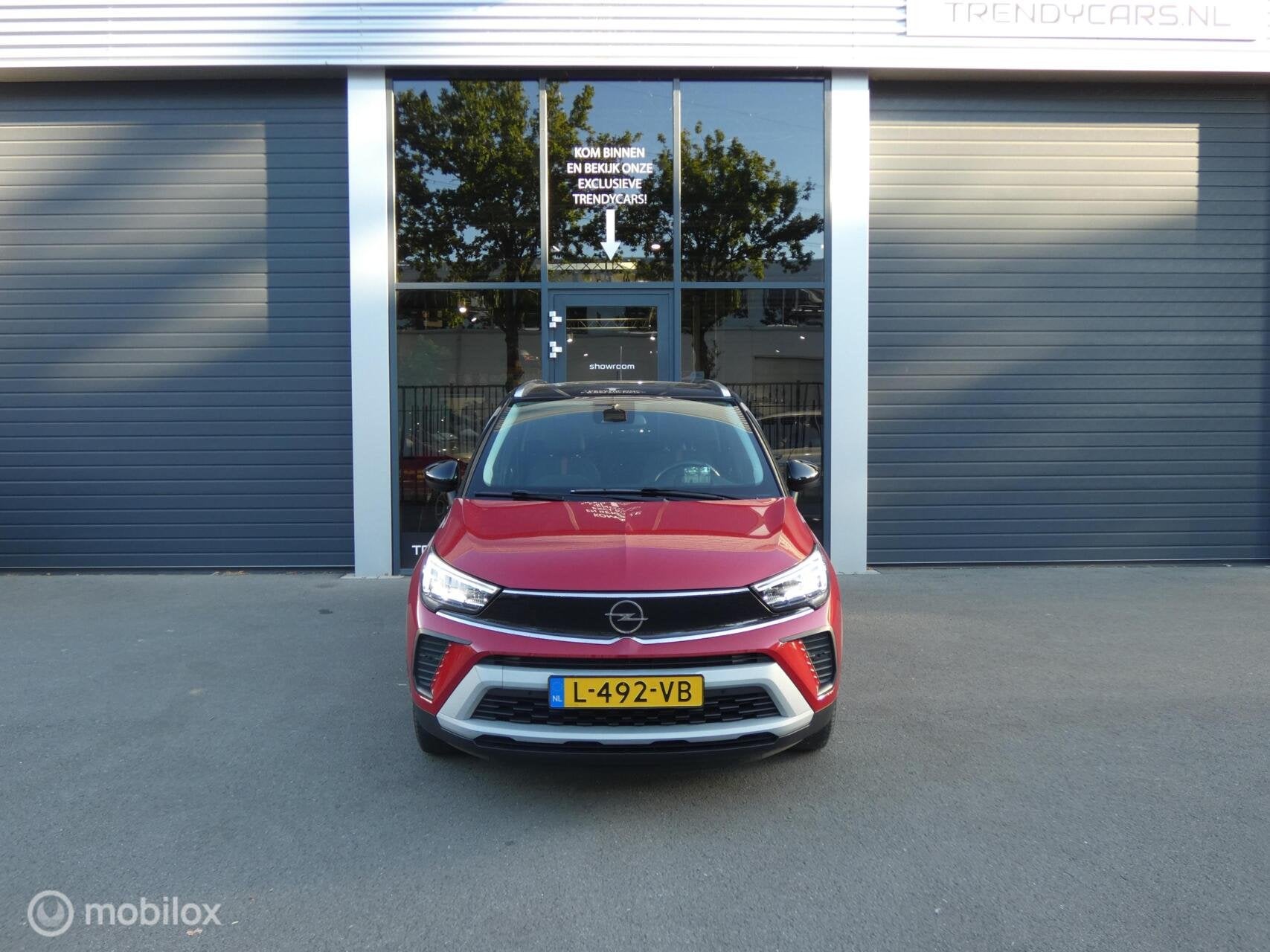 Opel Crossland 1.2 Turbo Elegance/Panodak/NAP/Trekhaak, Gebruikt, 1199 cc, Origineel Nederlands, Bedrijf