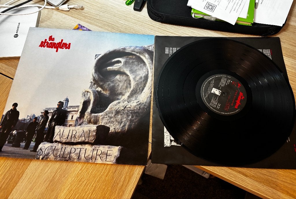 The Stranglers Aural Sculpture, LP, Gebruikt, Pop, Ophalen of Verzenden