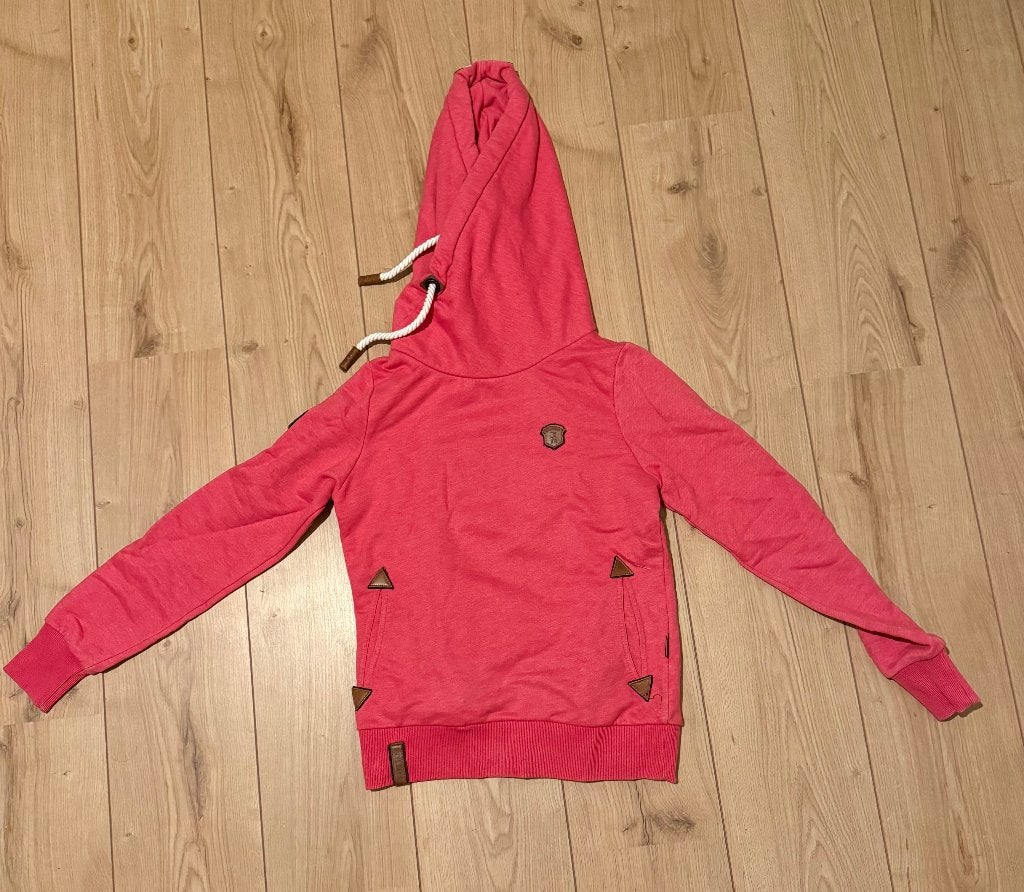 Naketano roze hoodie, Ophalen of Verzenden, Zo goed als nieuw, Roze, Maat 36 (S)