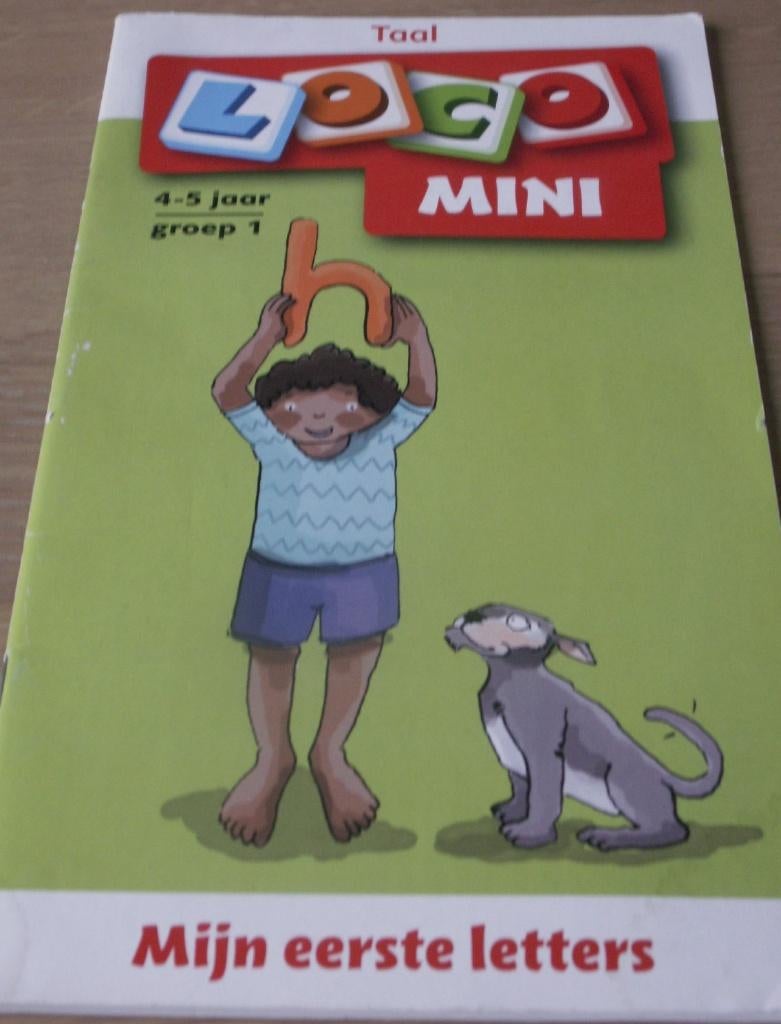 Mini Loco boekje mijn eerste letters groep 1  4-5 jaar, Kinderen en Baby's, Speelgoed | Educatief en Creatief, Ophalen of Verzenden