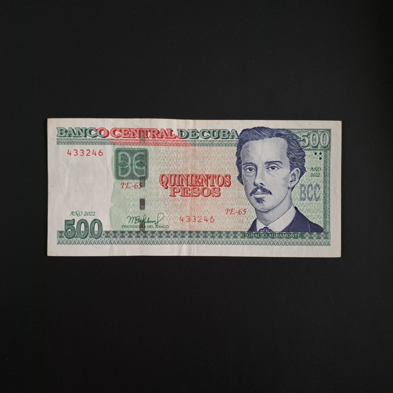 500 peso Cuba #060, Verzenden, Noord-Amerika, Los biljet