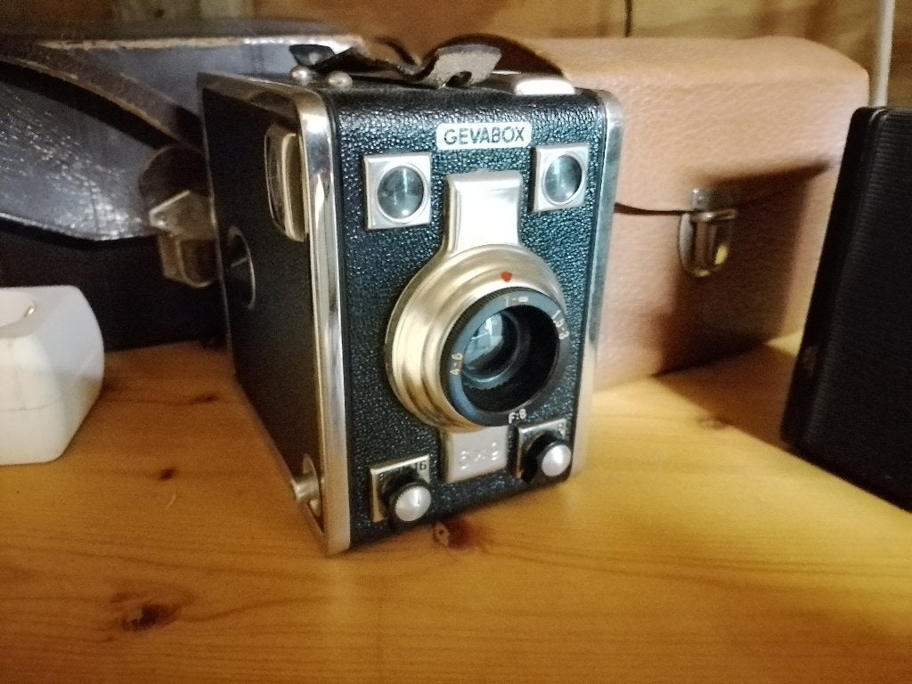 vintage camera, Audio, Tv en Foto, Fotocamera's Analoog, Ophalen of Verzenden, Gebruikt, Compact, Overige Merken