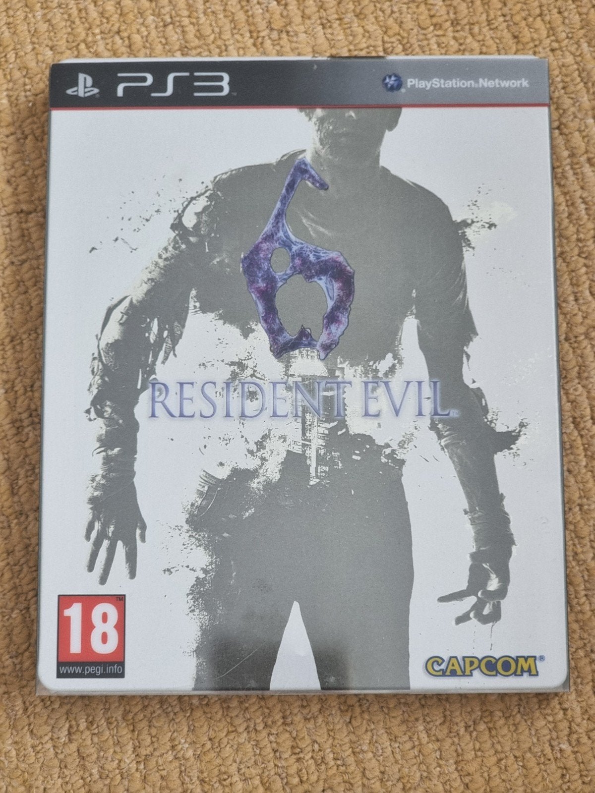 Resident Evil 6 Steelbook- PlayStation 3 (PS3) CIB, Gebruikt, Vanaf 18 jaar, 1 speler, Ophalen