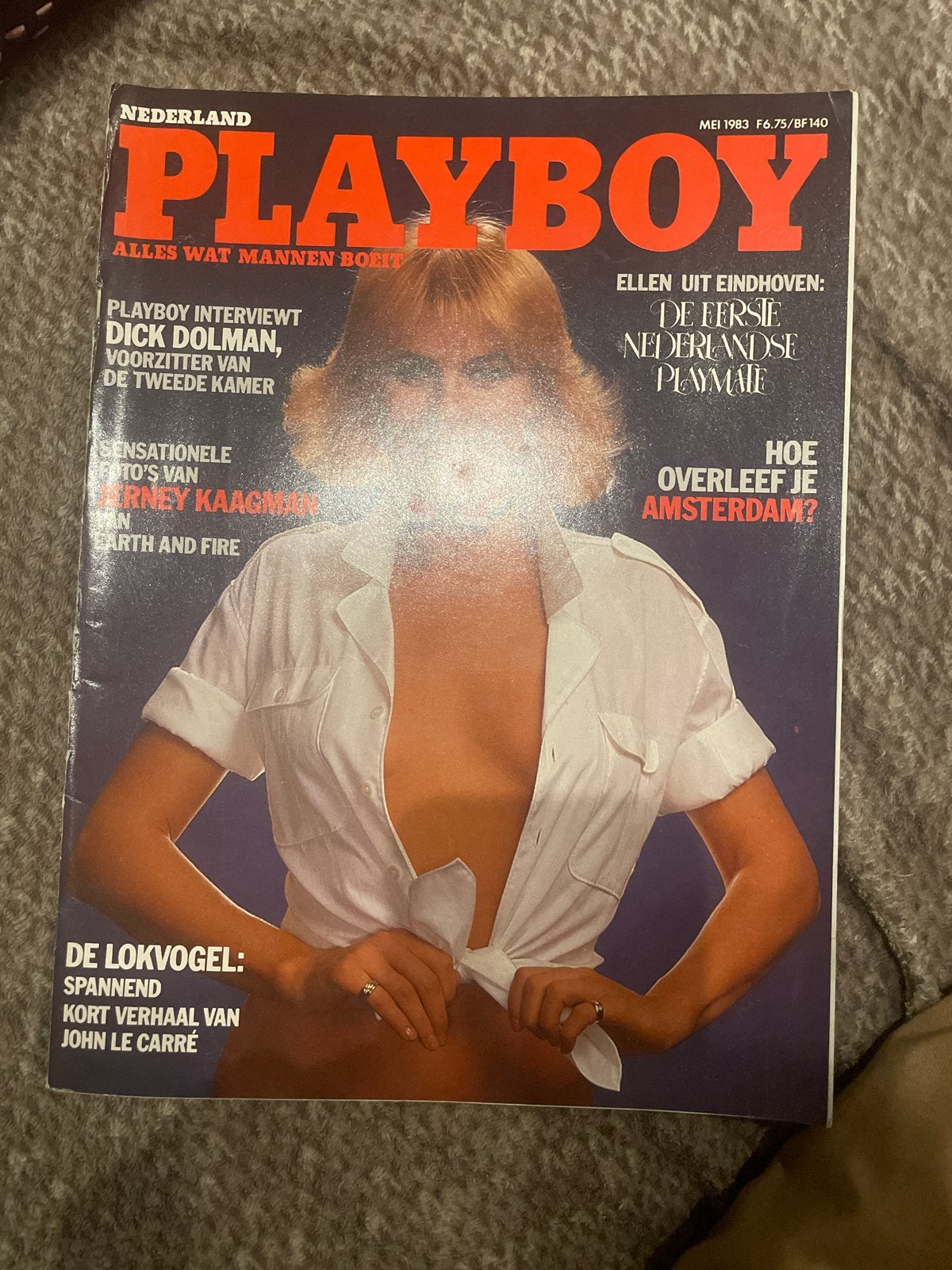 Allereerste Playboy Nederland Mei 1983 - Vintage Magazine, Boeken, Tijdschriften en Kranten, Ophalen of Verzenden, Zo goed als nieuw