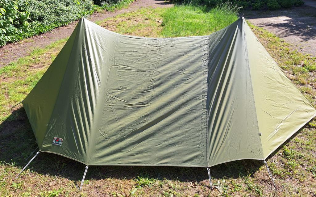 Esvo licht gewicht trekkerstent 3.8 kg tent tentje, Caravans en Kamperen, Tenten, Ophalen of Verzenden, Gebruikt, Tot en met 2
