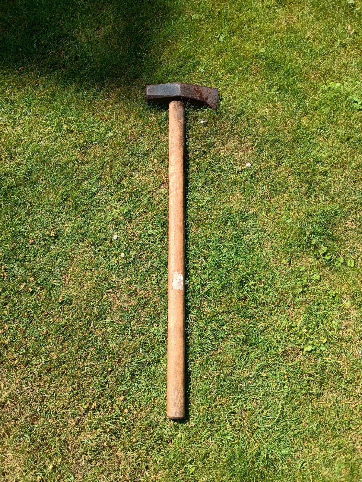 Zware kloofbijl 84cm steel, Tuin en Terras, Ophalen, Gebruikt, Bijl