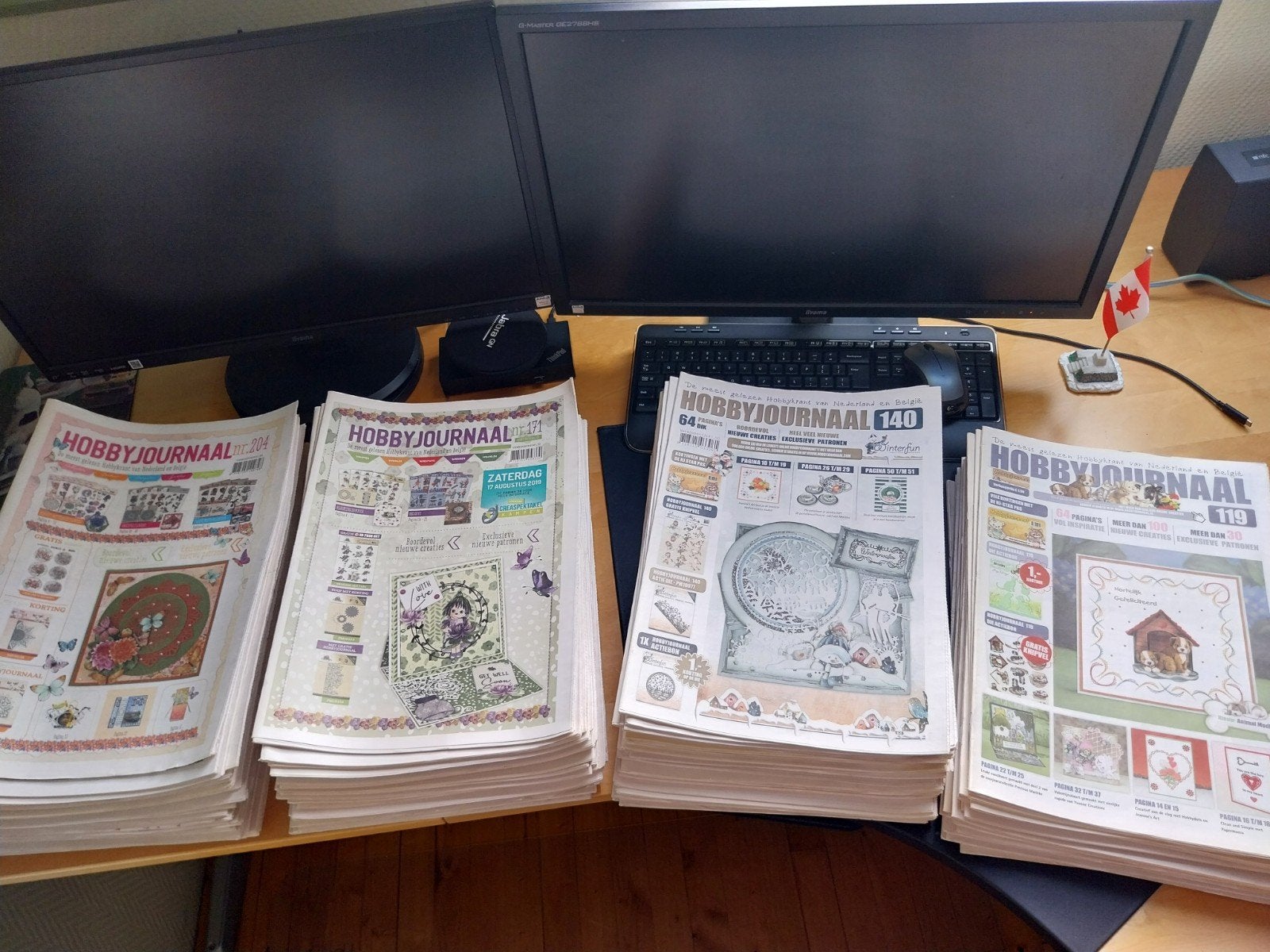 110 Hobbyjournaal bladen - Nieuwe staat, Ophalen of Verzenden, Zo goed als nieuw, Overige thema's, Overige typen