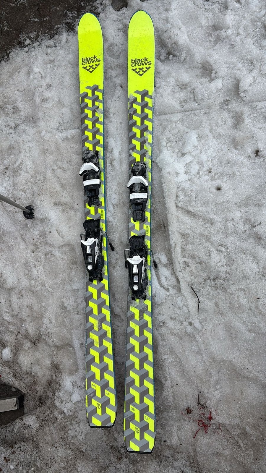 Black Crows Orb Ski's - 179cm, 90mm breed, Overige merken, 160 tot 180 cm, Ophalen of Verzenden, Zo goed als nieuw