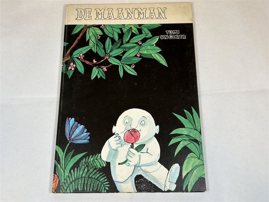 Tomi Ungerer: De Maanman [1966] — Vintage Prentenboek, Boeken, Ophalen of Verzenden, Gelezen