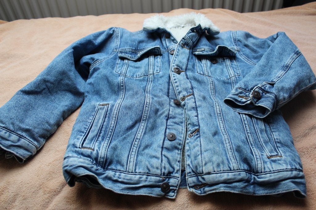 Stoere spijkerjas van LTB maat 152, LTB, Verzenden, Jongen of Meisje, Zo goed als nieuw