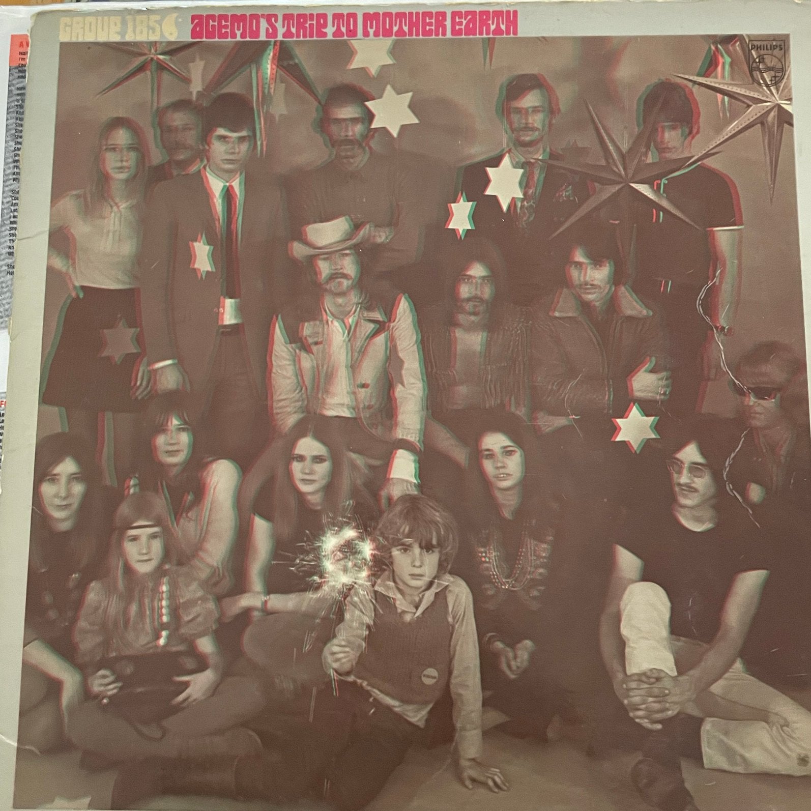 Group 1850 - Agemo’s Trip To Mother Earth, Ophalen of Verzenden, Zo goed als nieuw, 12 inch, Poprock
