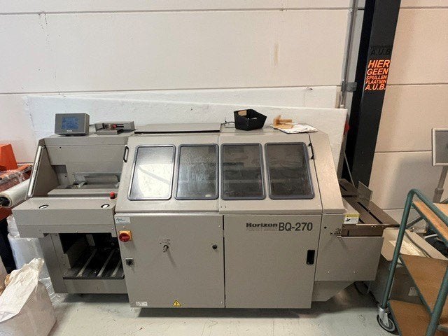 Horizon BQ-270 Perfect Binder/lijmbindmachine – 2003, Ophalen