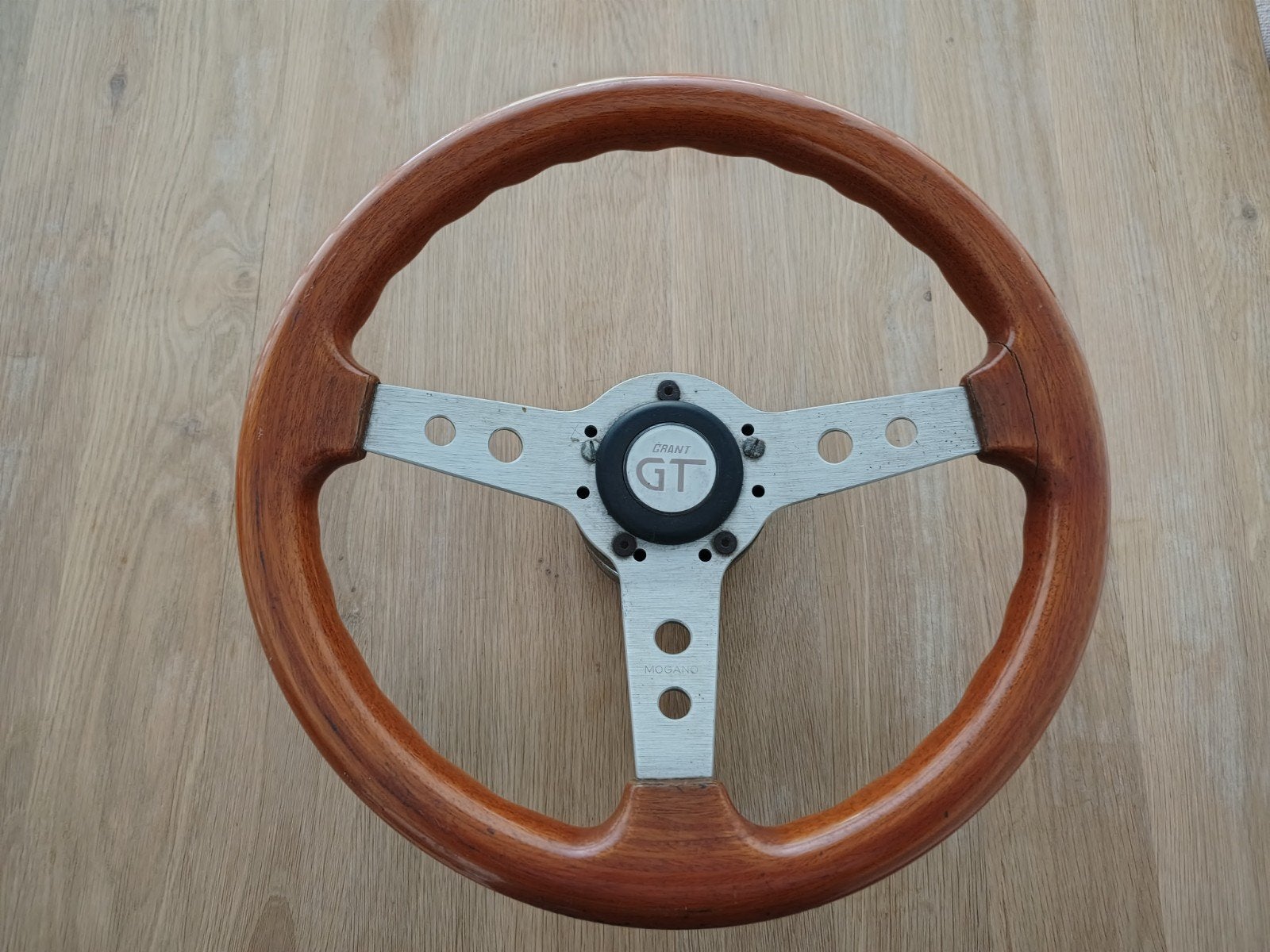 Houten sportstuur, Ophalen, Gebruikt
