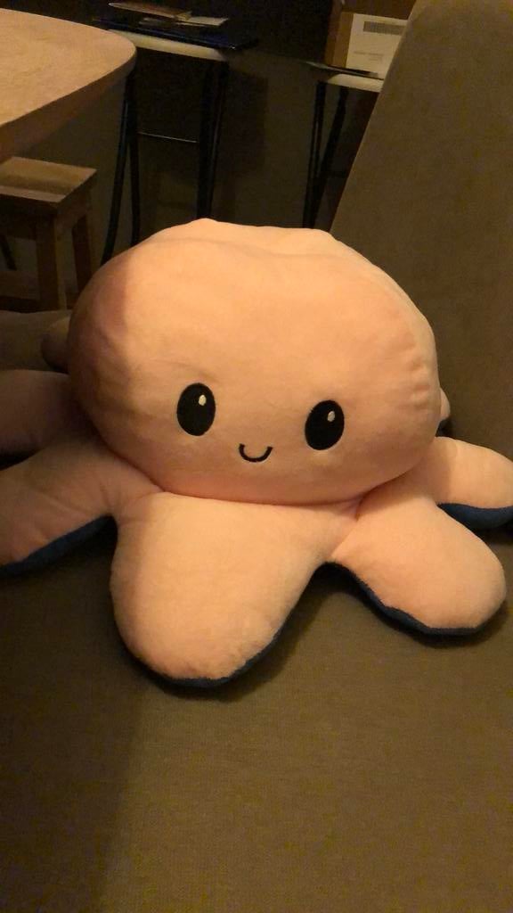 Octopus knuffel, Verzenden, Zo goed als nieuw, Overige typen