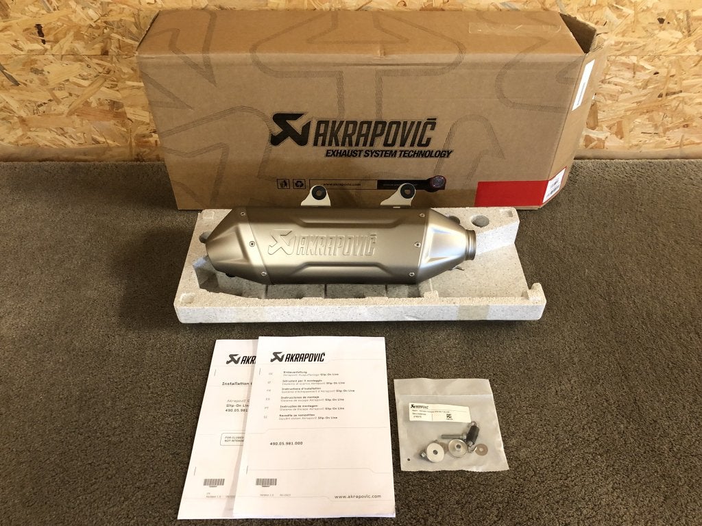 Akrapovic uitlaat KTM 250 350 450 500 EXC-F FE GasGas 2024, Verzenden, KTM, Stallhofnerstraße 3, Betriebsgebiet Süd, Mattighofen, Oberösterreich, 5230, AT