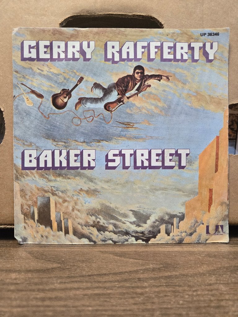 Gerry Rafferty - Baker street, Cd's en Dvd's, Vinyl Singles, 7 inch, Ophalen of Verzenden, Zo goed als nieuw, Pop