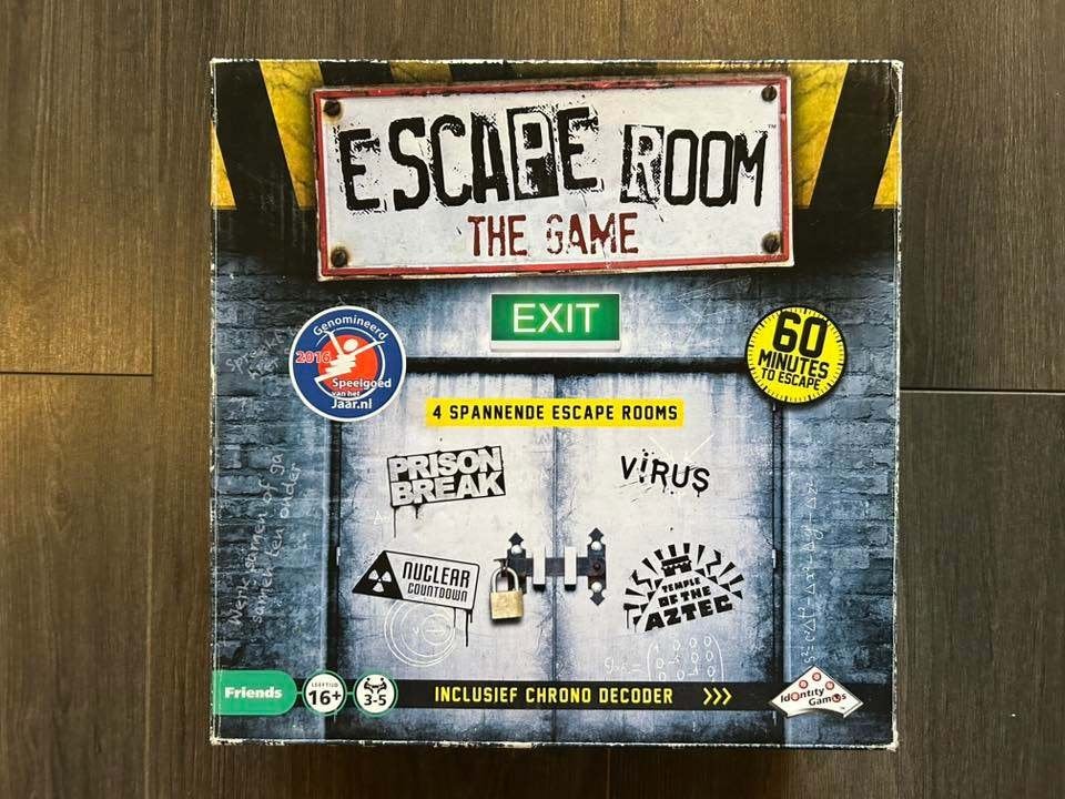Escape Room The Game, Hobby en Vrije tijd, Ophalen of Verzenden, Gebruikt