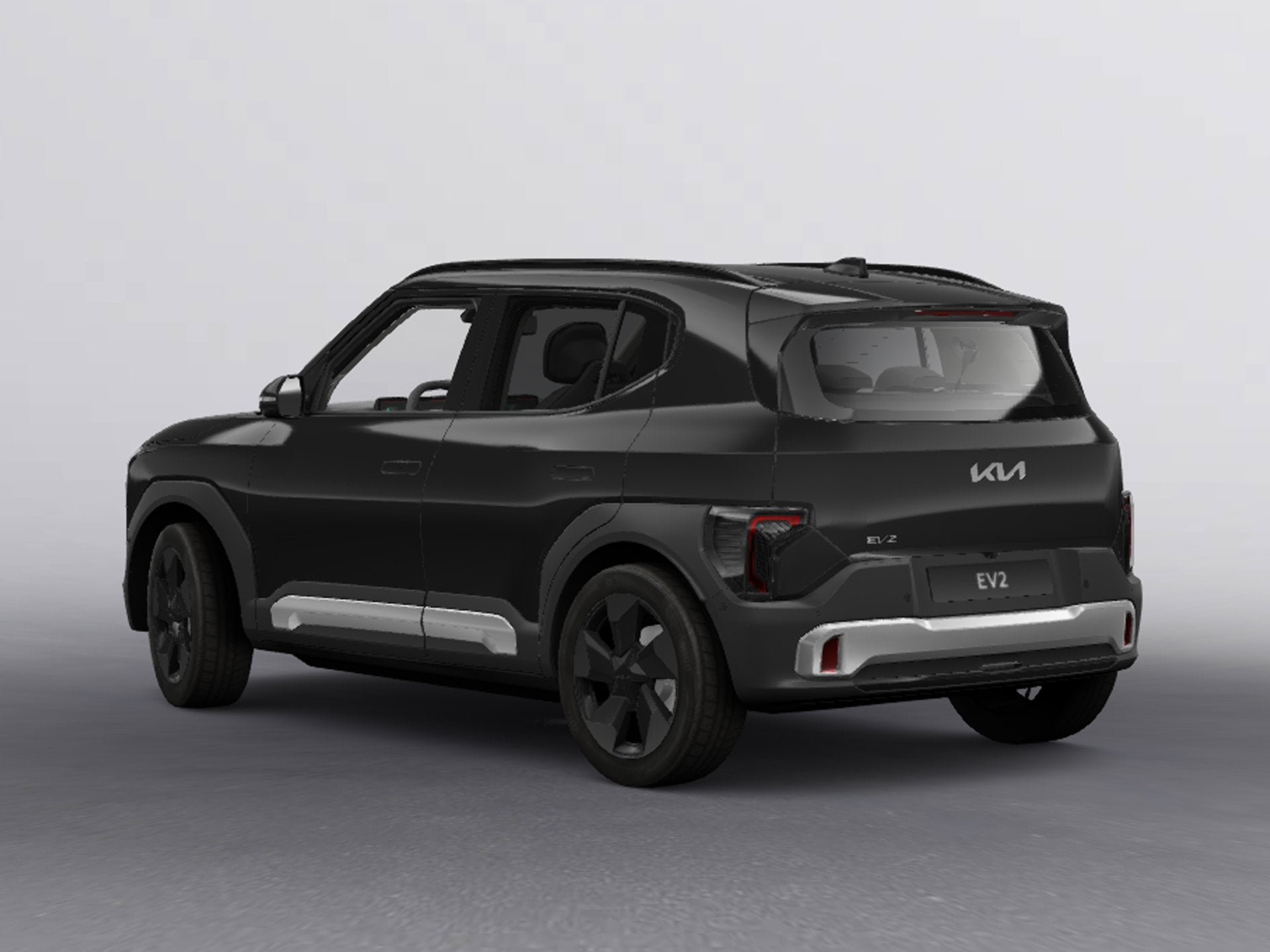 Kia EV2 Plus Advanced 42.2 kWh * Voorraadvoordeel inclusief, Auto's, Zwart, Nieuw, SUV of Terreinwagen, Automatische klimaatregeling