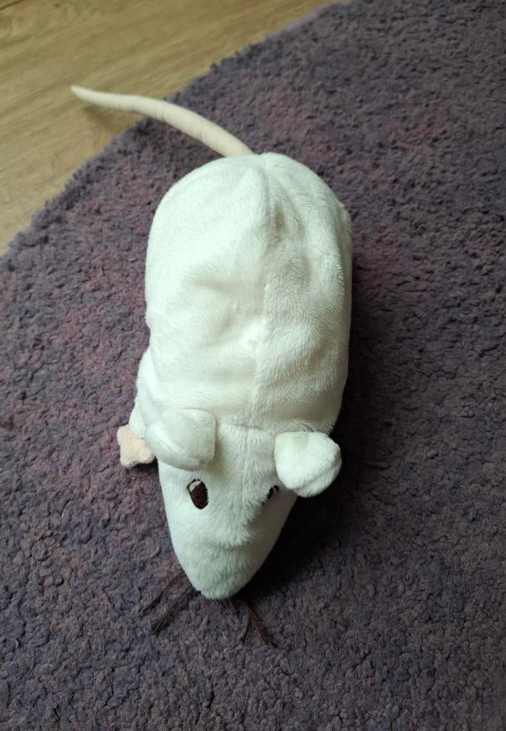 Ikea knuffel rat wit, Ophalen, Zo goed als nieuw, Overige typen
