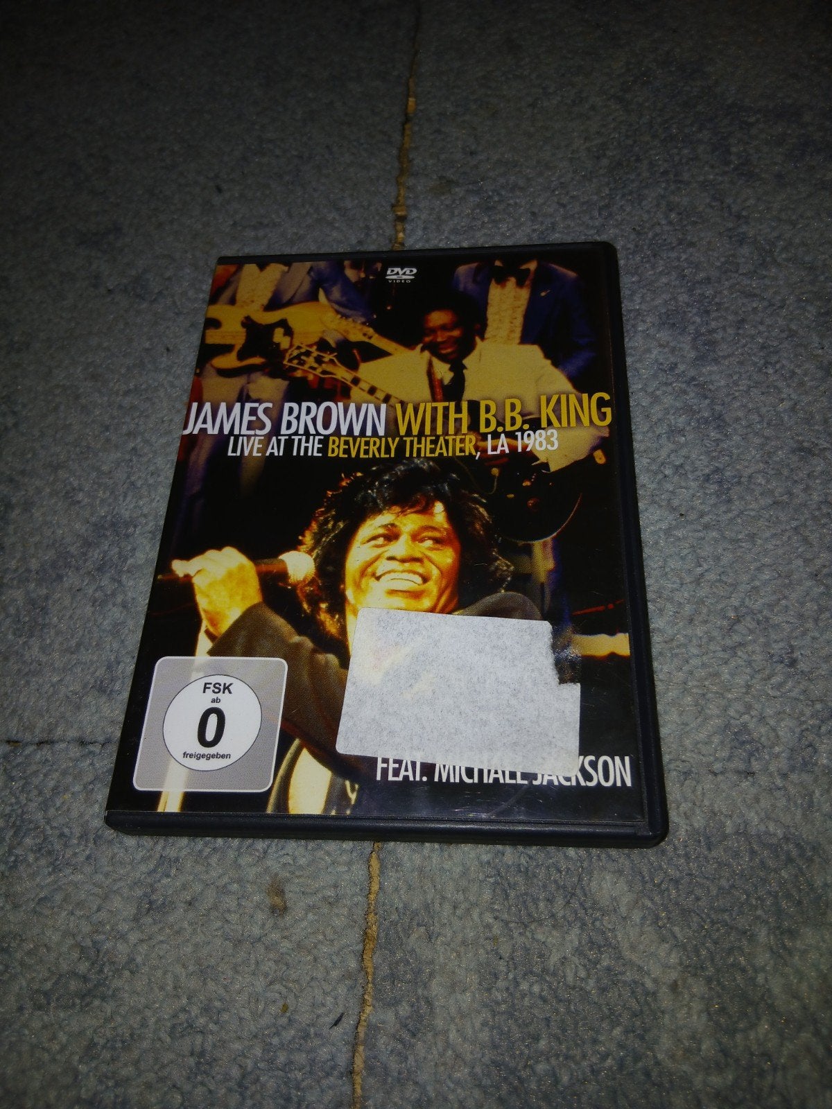 James Brown with B.B. King Live at the Beverly Theater DVD, Alle leeftijden, Ophalen of Verzenden, Gebruikt, Concert