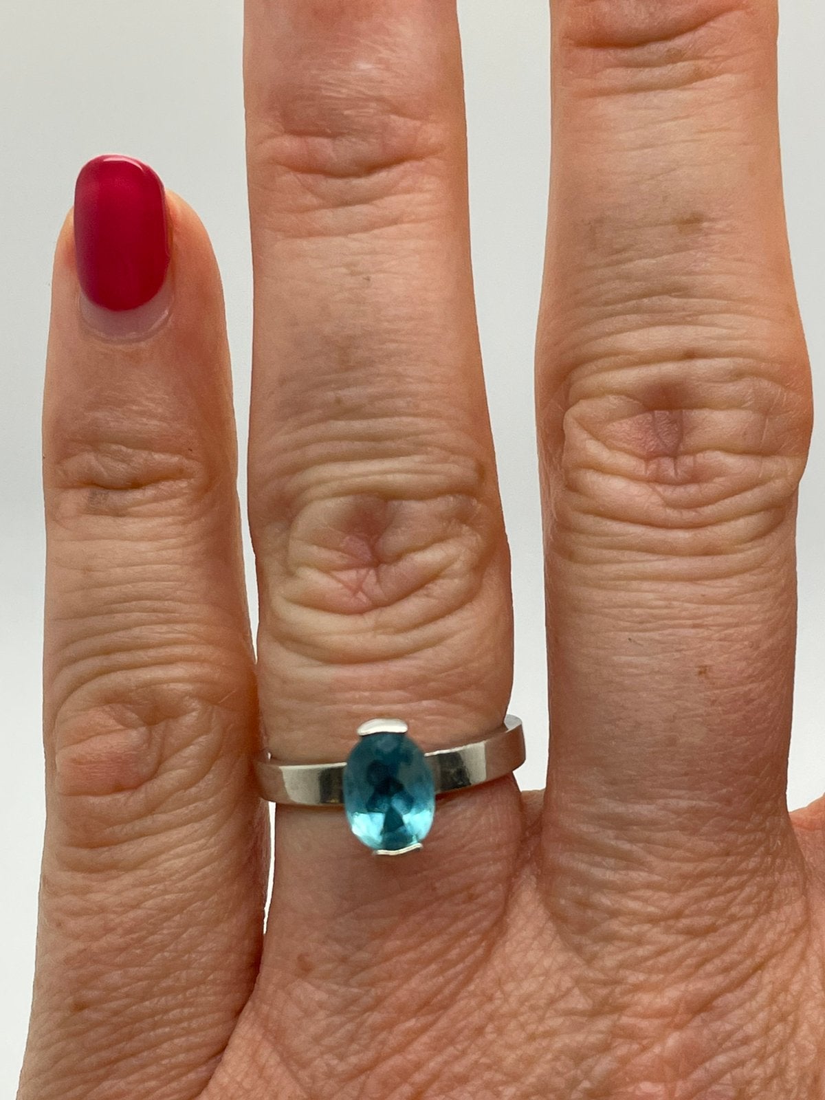 E306 Prachtige zilveren Charmin’s ring maat 16,75, Ophalen of Verzenden, Kleiner dan 17, X, Dame