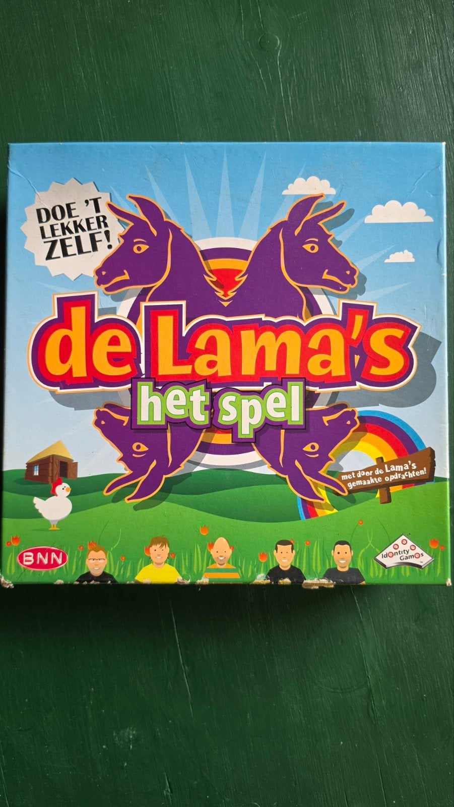 De Lama's het Spel, Hobby en Vrije tijd, Gezelschapsspellen | Bordspellen, Vijf spelers of meer, Ophalen of Verzenden, Gebruikt