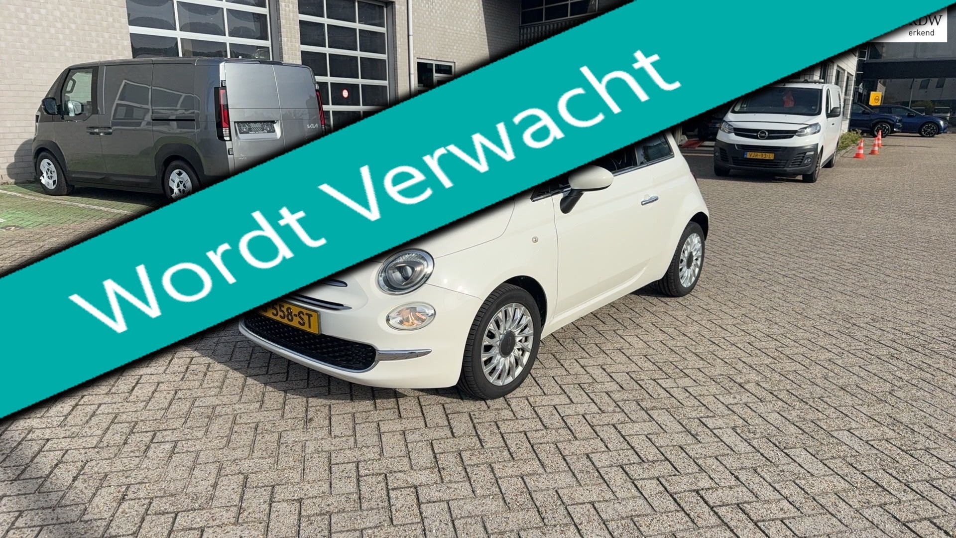 Fiat 500 0.9 TwinAir Turbo Sport 80pk 2e eig. Clima Cruise D, Voorwielaandrijving, Stof, Gebruikt, Bedrijf