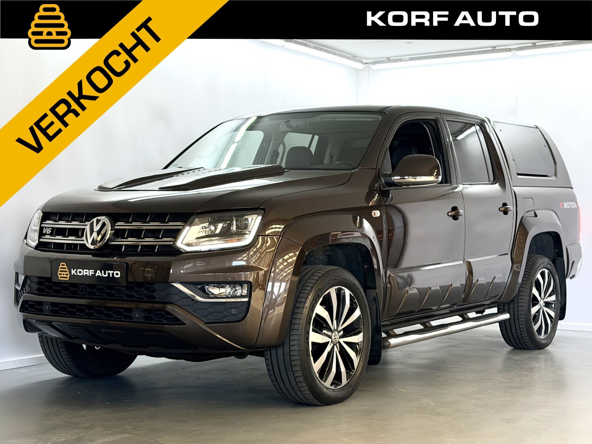Volkswagen Amarok 3.0 TDI 4Motion DC Lang | VERKOCHT, Auto's, Automaat, Gebruikt, Leder, Bedrijf