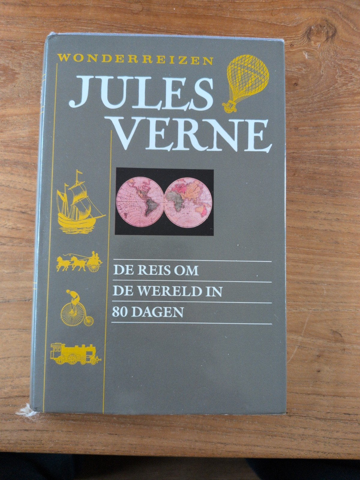 Jules Verne - De Reis om de Wereld in 80 Dagen, Gelezen, Europa overig, Ophalen of Verzenden, Jules Verne