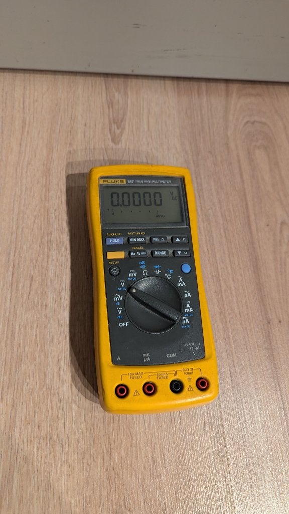 Fluke 187 TRUE RMS MULTIMETER, Ophalen of Verzenden, Zo goed als nieuw, Multimeter