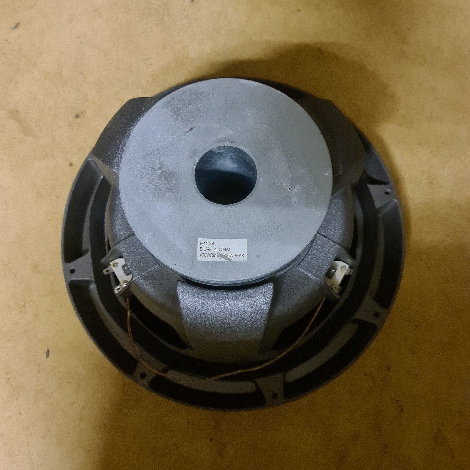 2 JBL P1224 subwoofers - 400W RMS, 1200W piek, 4 Ohm, Ophalen of Verzenden, Subwoofer, JBL