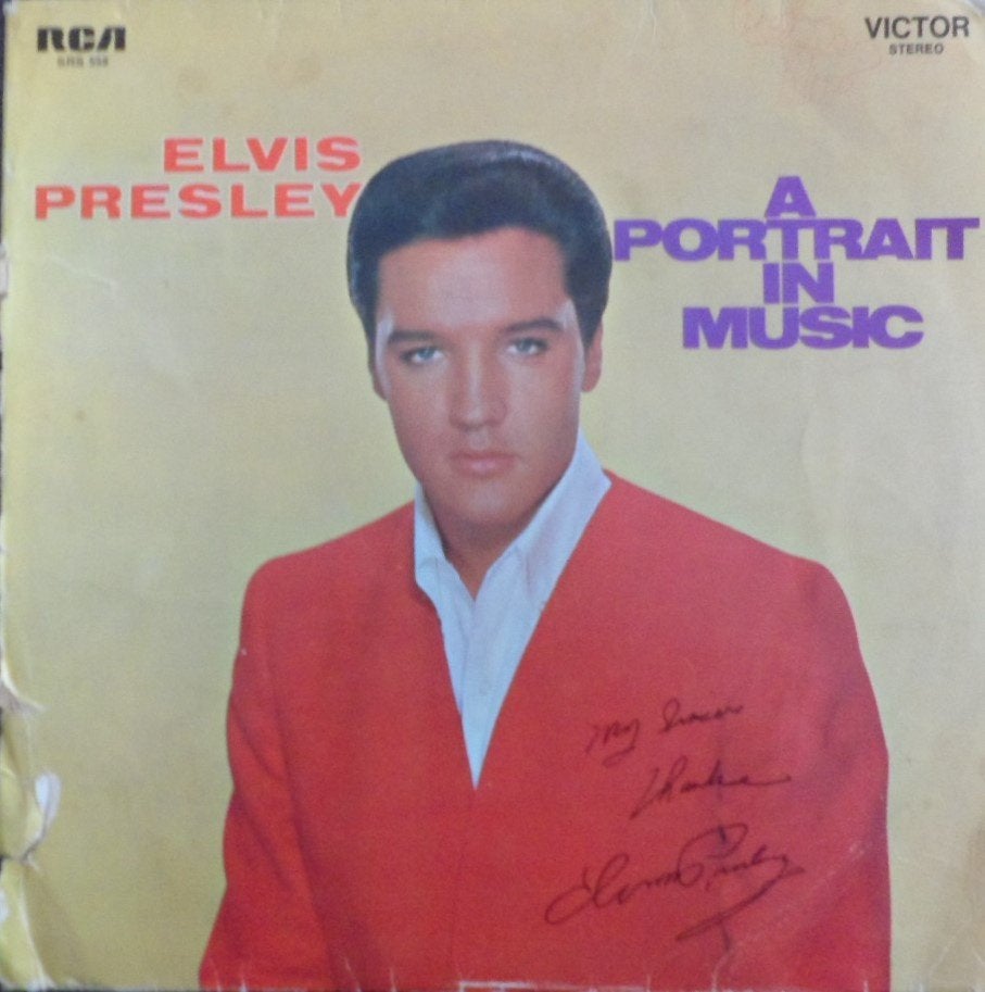 Elvis Presley - A Portrait In Music LP (RCA Victor), Ophalen of Verzenden, Gebruikt, 12 inch