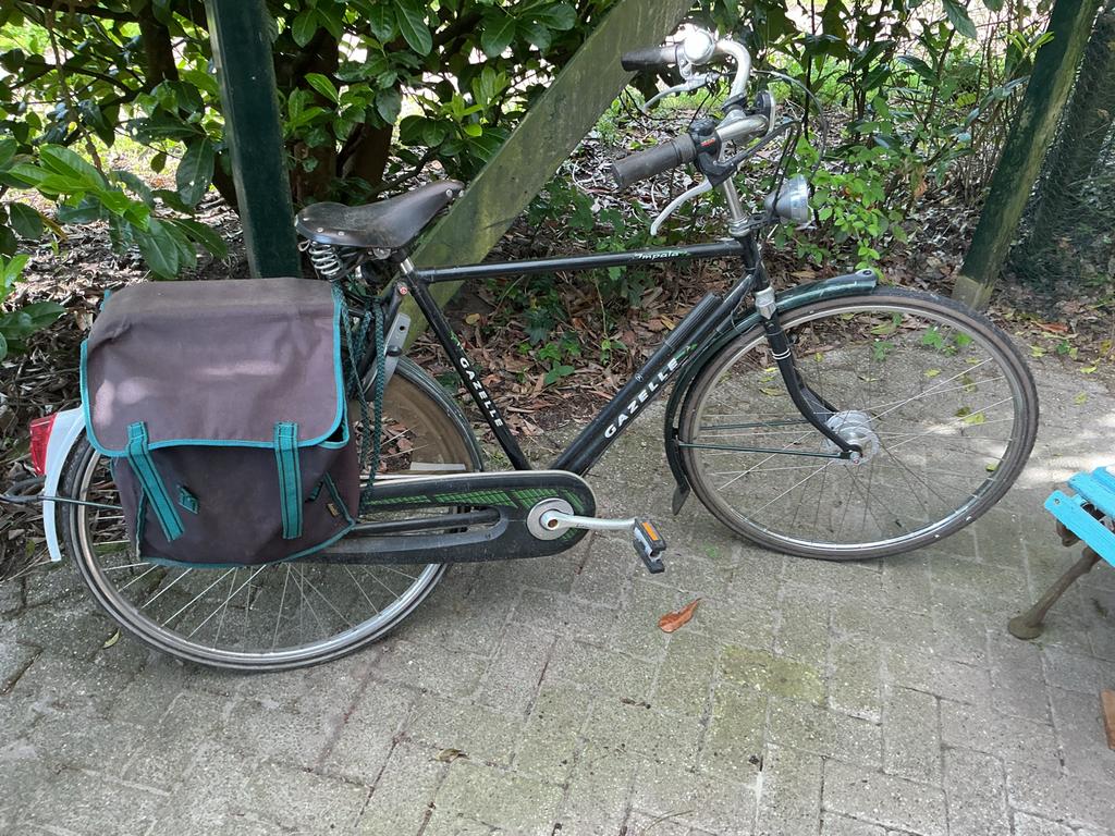 Bejaarde, bijna nostalgische Gazelle herenfiets, Gebruikt, Versnellingen, Ophalen of Verzenden, Gazelle