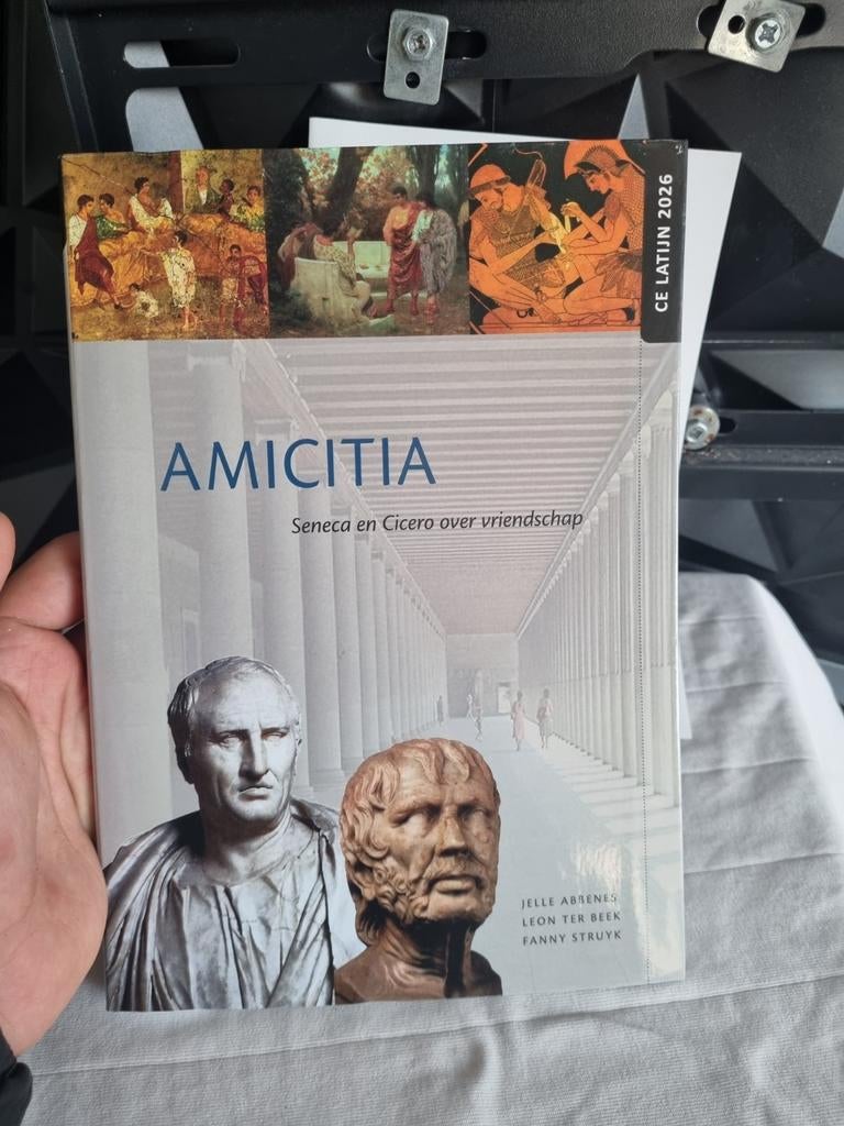 Amicitia: Seneca en Cicero over vriendschap (CE Latijn 2026), Nieuw, Alpha, Jelle Abbenes, Leon ter Beek, Fanny Struyk, HBO