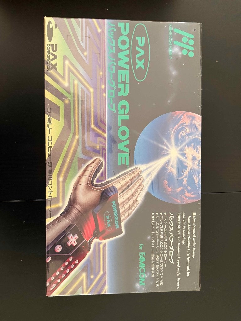 Power Glove Nintendo Famicom NES, Spelcomputers en Games, Spelcomputers | Nintendo NES, Ophalen of Verzenden, Gebruikt, Met 1 controller