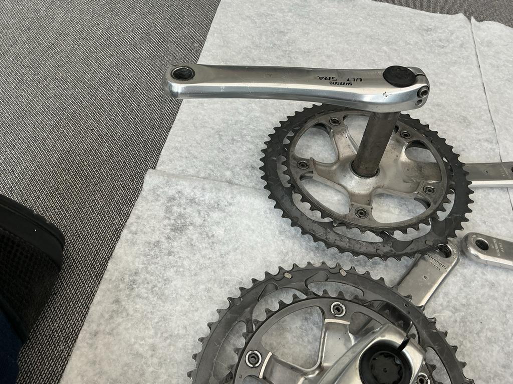 4x Shimano Ultegra Trapstellen - In één koop, Fietsen en Brommers, Fietsonderdelen, Gebruikt, Crankstel of Pedalen, Ophalen of Verzenden