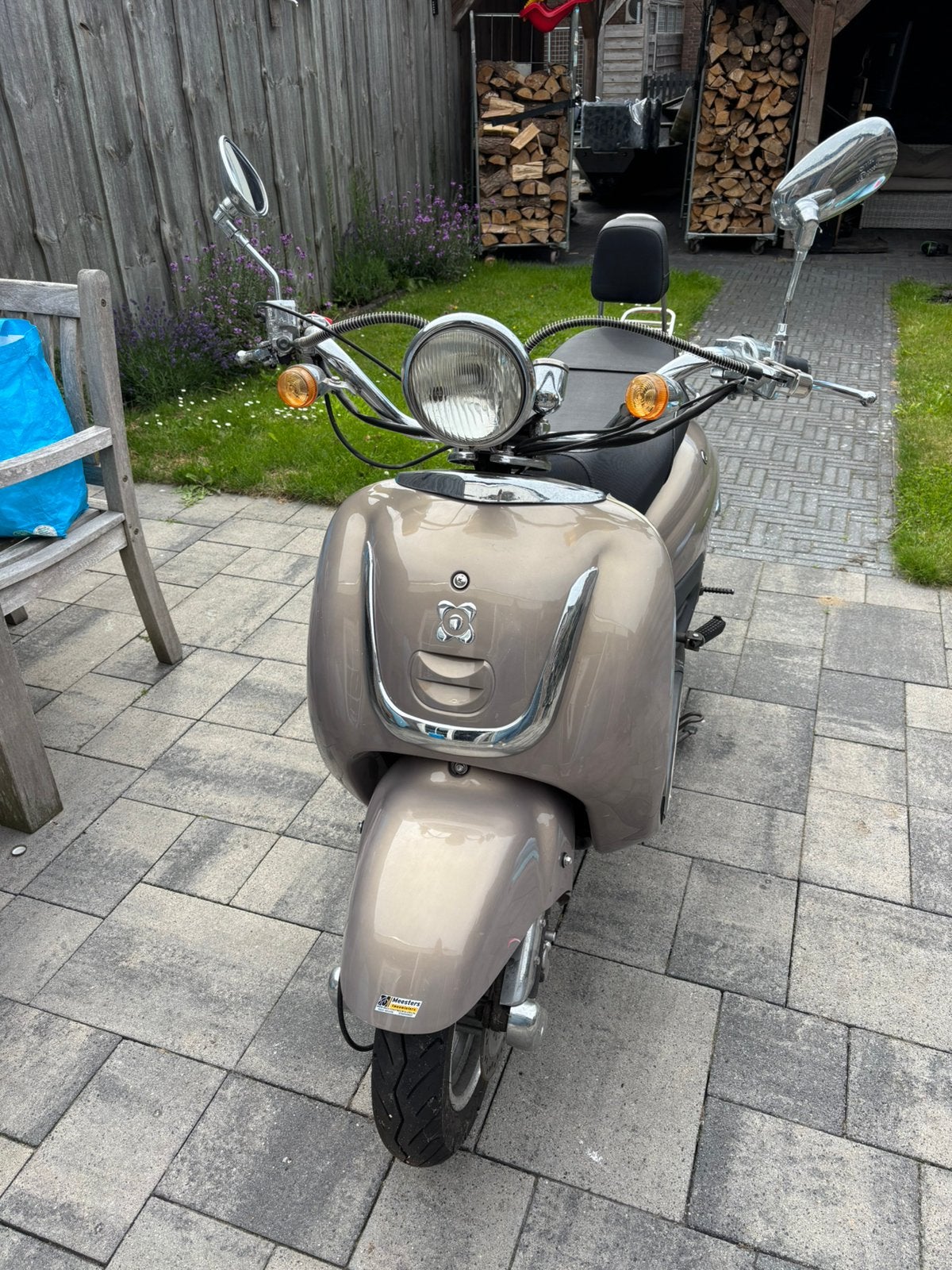 Agm retro scooter uit 2017, Ophalen, Gebruikt, Overige modellen, Maximaal 45 km/u
