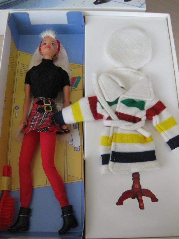 Mooie, zeldzame School Barbie uit 1996. Collector’s item!, Ophalen of Verzenden, Nieuw, Pop