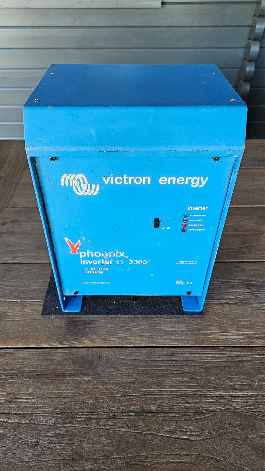 victron omvormer 12v 3000 va (defect), Ophalen of Verzenden, Gebruikt, Overige typen