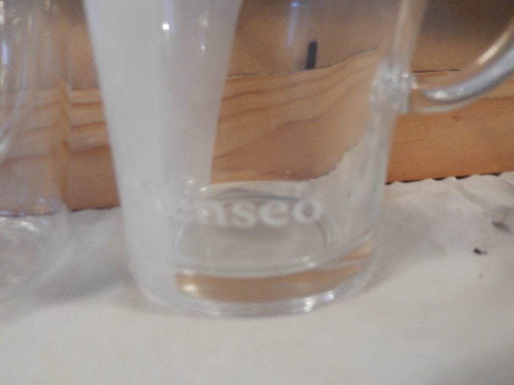 Senseo Koffie glas met Oor, Ophalen of Verzenden, Gebruikt, Overige typen