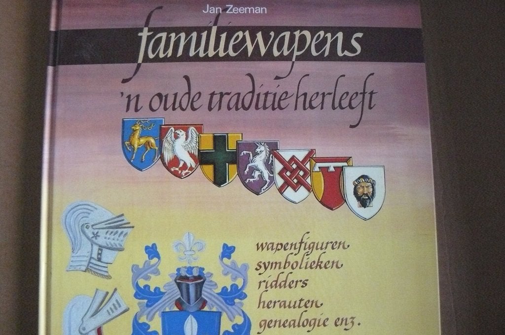 HERALDIEK / FAMILIEWAPENS / Jan Zeeman / genealogie / ridder, Ophalen of Verzenden, Zo goed als nieuw