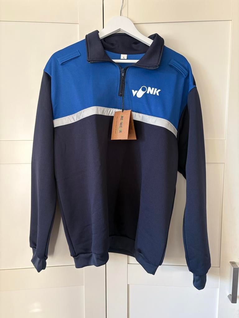 Vonk sweater met rits, maat L beveiliging/handhaving, Ophalen of Verzenden, Nieuw