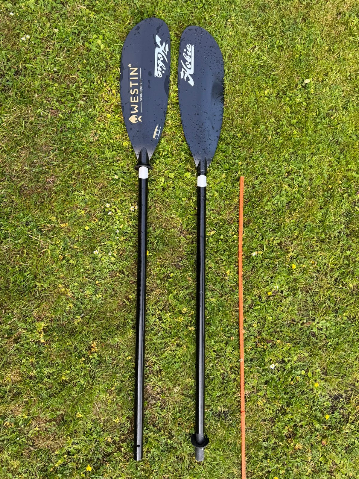 **prijsverlaging** Nieuwe Hobie peddels -2 delige set, Watersport en Boten, Kajaks, Ophalen of Verzenden, Zo goed als nieuw, 1-persoons