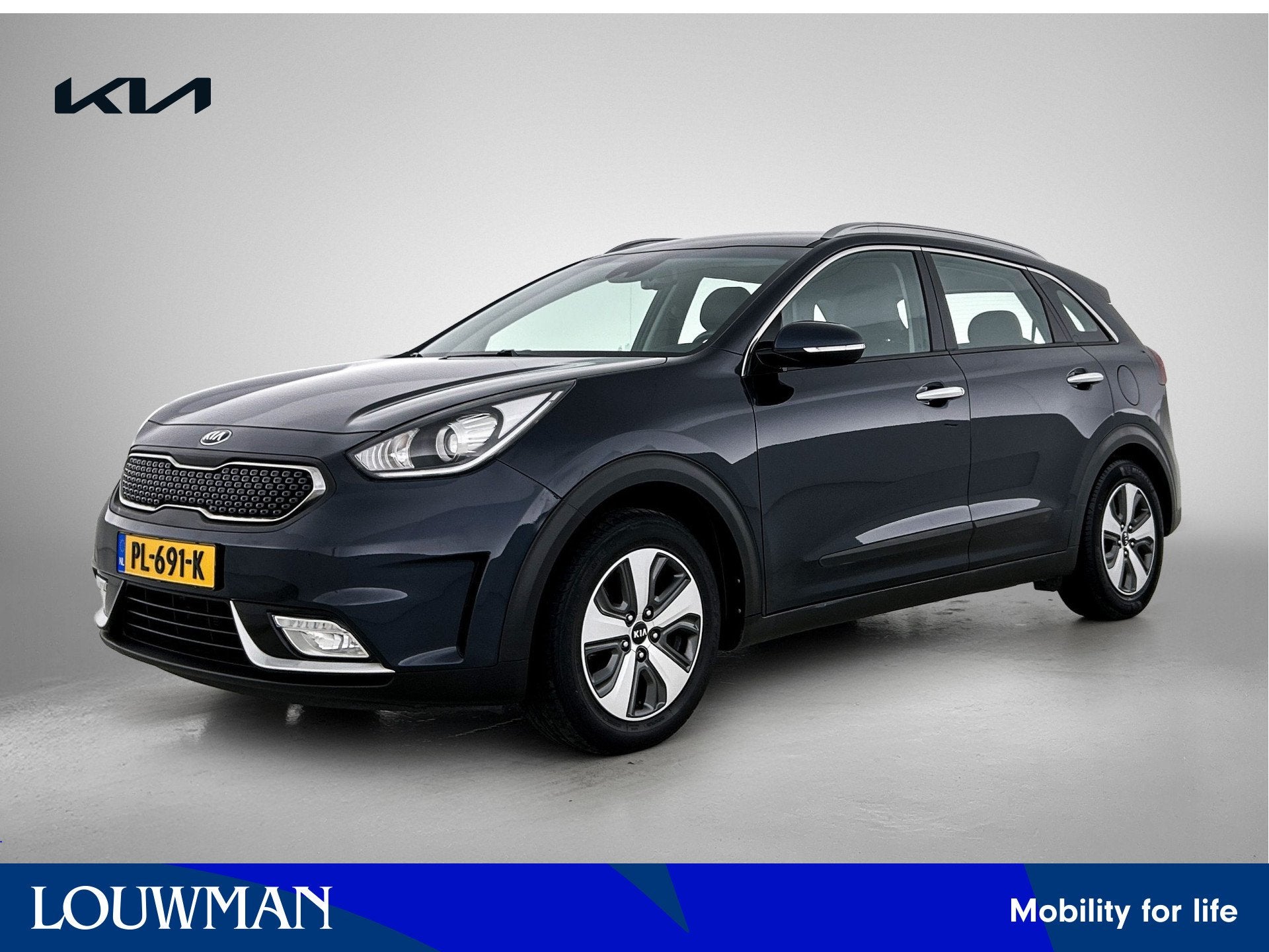 Kia Niro 1.6 GDi Hybrid DynamicLine | Trekhaak | Leder | Nav