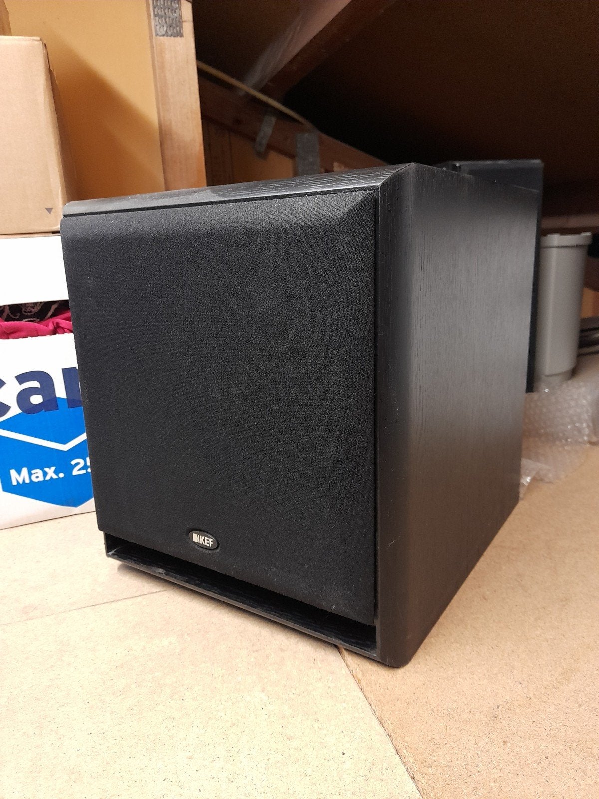 KEF C4 Subwoofer - Krachtige basfunctie, Gebruikt, Subwoofer, Ophalen, 150 watt of meer