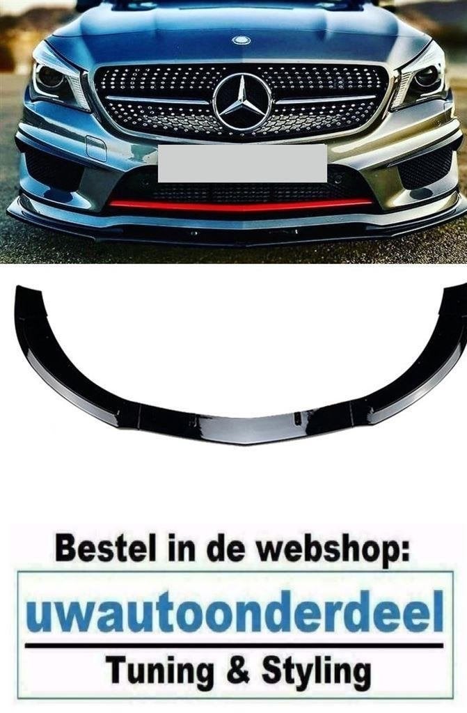 AMG Pack Spoiler Voorspoiler Splitter Lip Glans Zwart Voor M, Verzenden, Automotive Parts, A.parts@hotmail.nl, Trasmolenlaan 12 3447 GZ Woerden