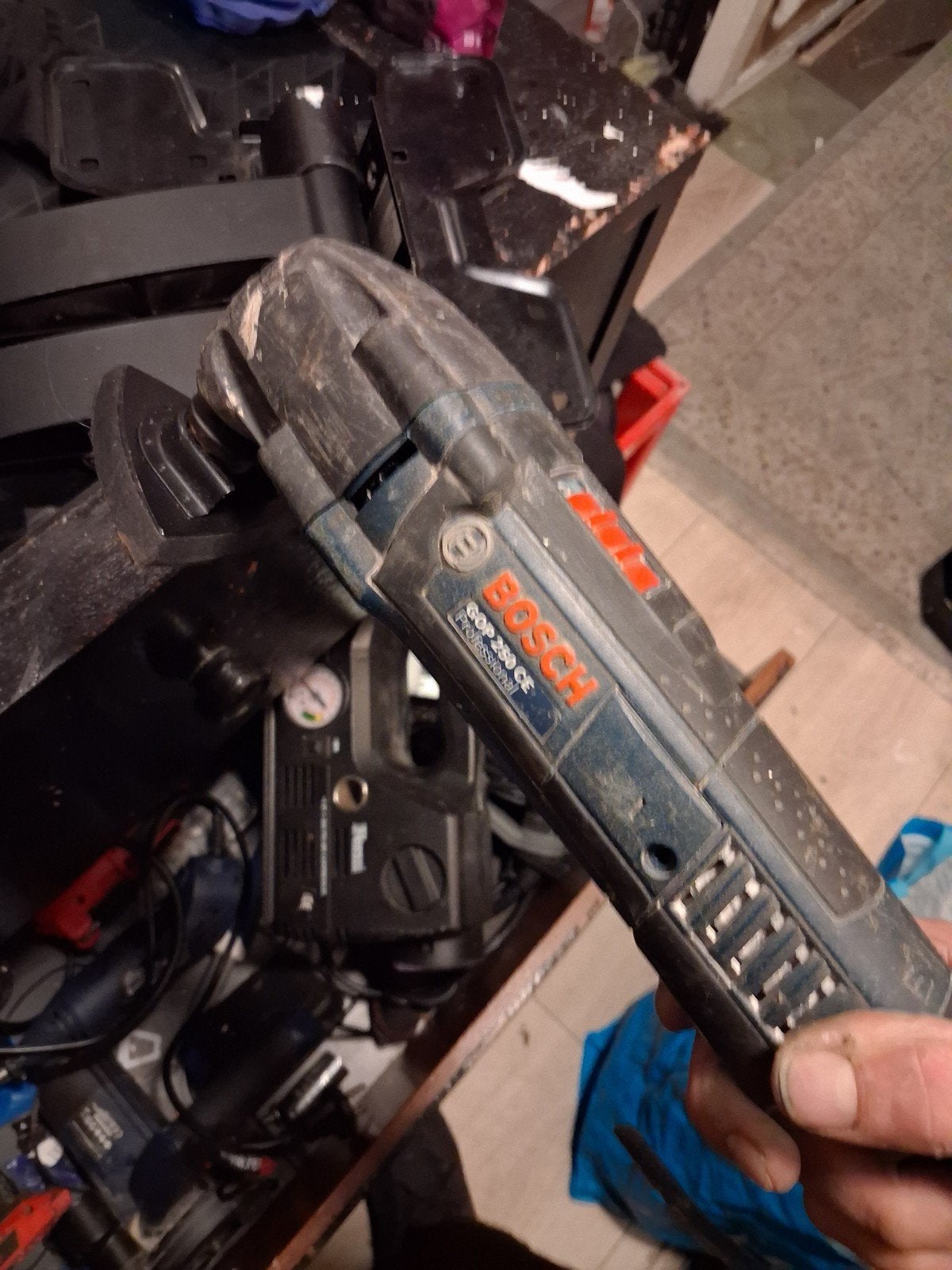 Bosch GOP 250 CE Professional Multitool, Ophalen of Verzenden, Gebruikt