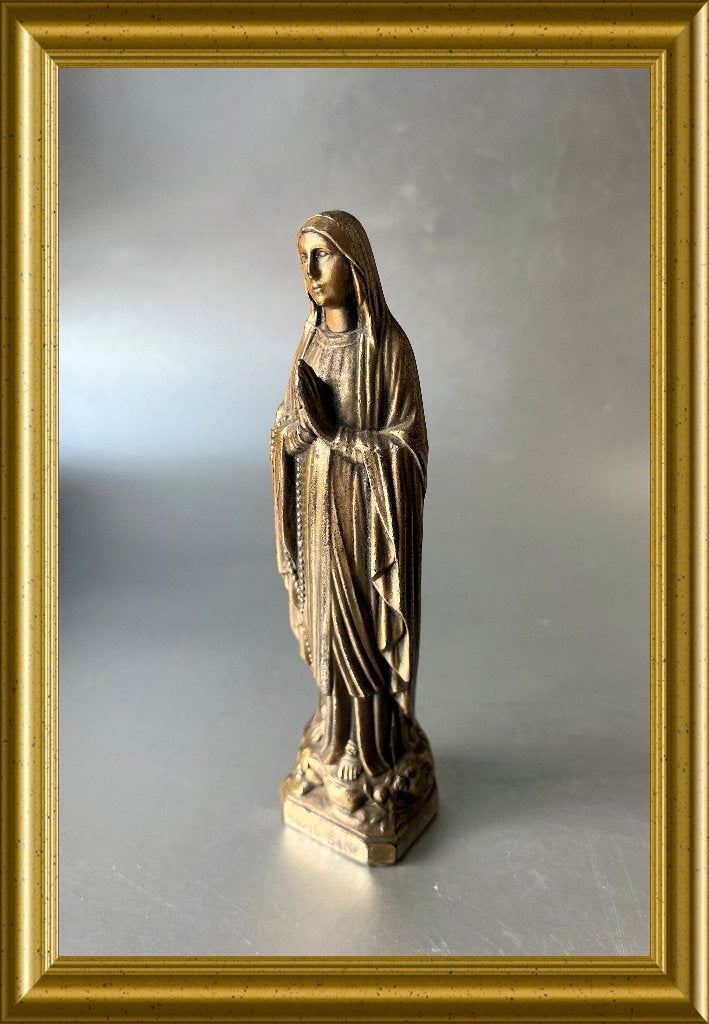 Oud Maria beeldje, Antiek en Kunst, Antiek | Religie, Ophalen of Verzenden