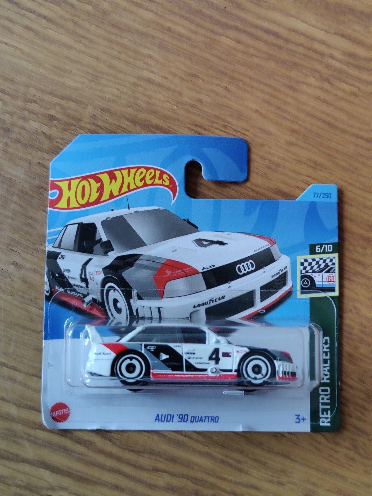 Hot Wheels Audi Quattro Rally WIT, Ophalen of Verzenden, Auto