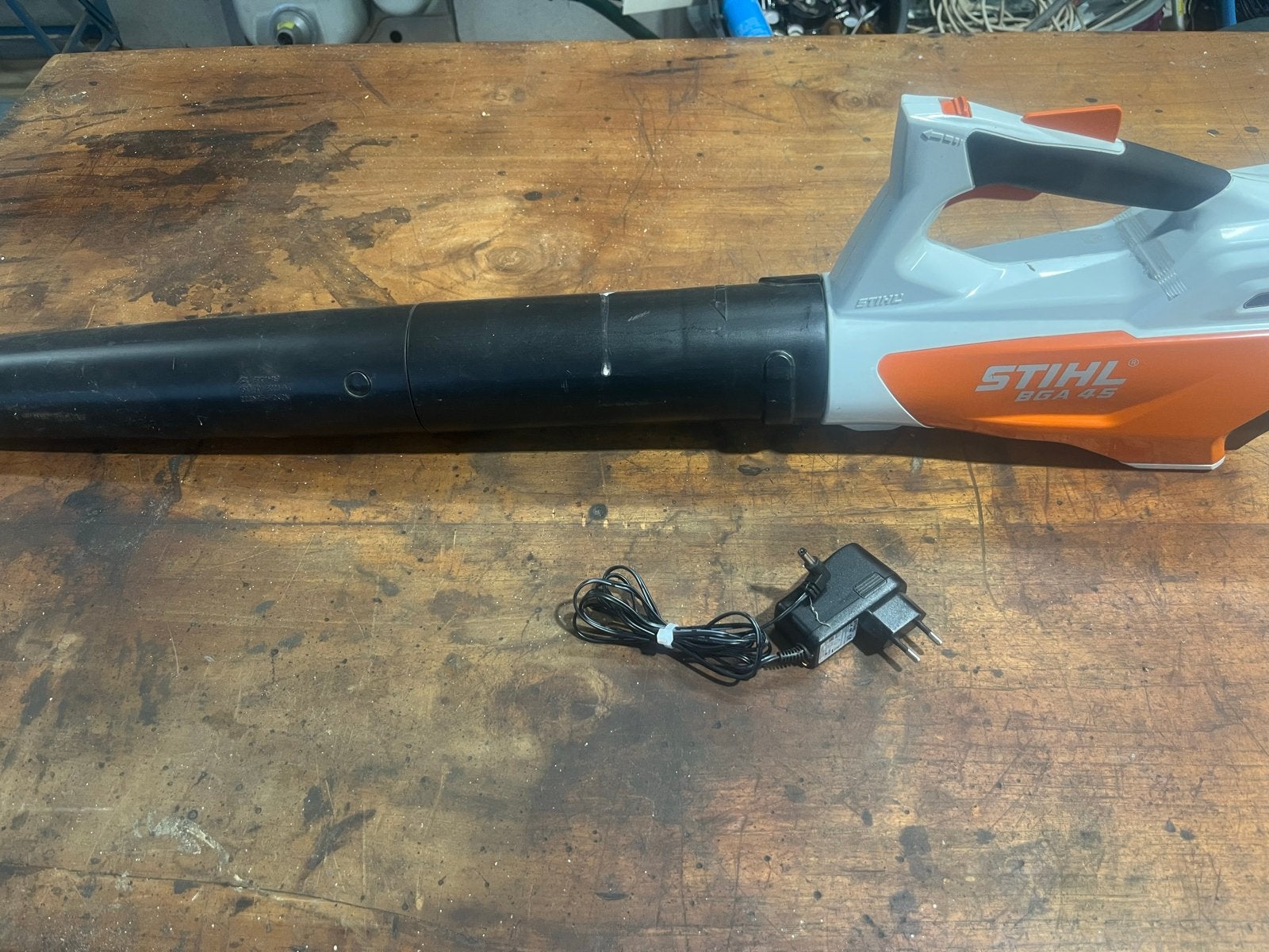 Stihl BGA 45 Accu Bladblazer met Oplader, Ophalen, Gebruikt, Accu, Handgedragen